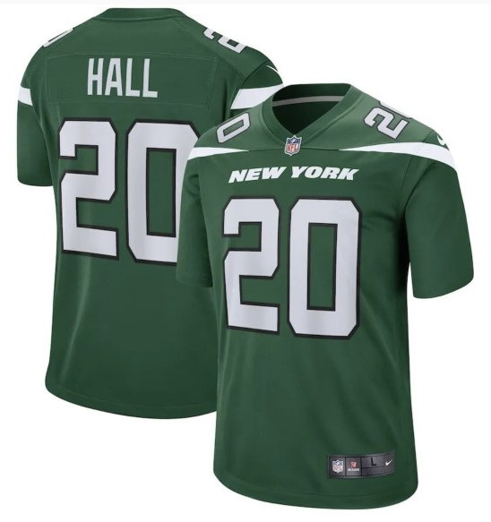 New York Jets 20 Hall Vapor limited Jersey