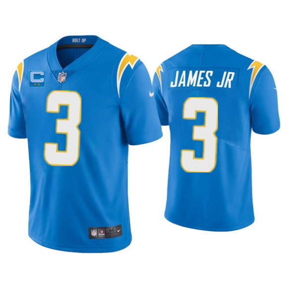 Men Los Angeles Chargers 2022 #3 Derwin James Jr. Blue With 2-star C Patch Vapor Untouchable Limited