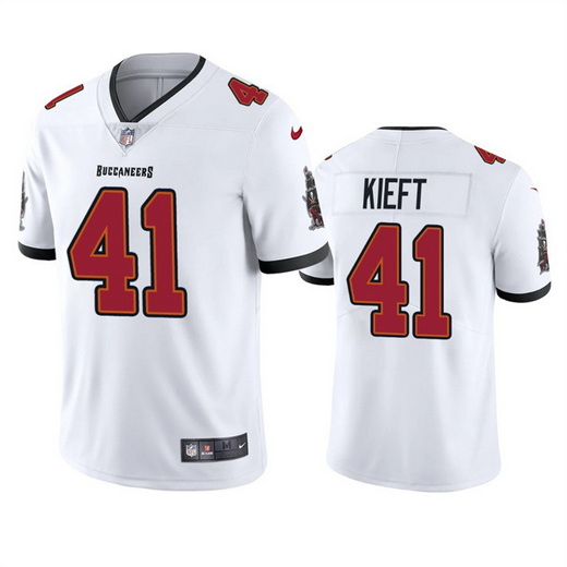 Men Tampa Bay Buccaneers 41 Ko Kieft White Vapor Untouchable Limited Stitched Jersey