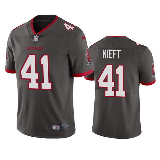 Men Tampa Bay Buccaneers 41 Ko Kieft Grey Vapor Untouchable Limited Stitched Jersey