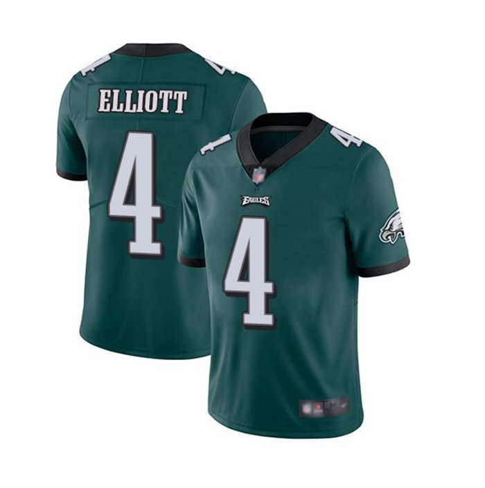 Men Philadelphia Eagles 4 Jake Elliott Green Vapor Untouchable Limited Stitched