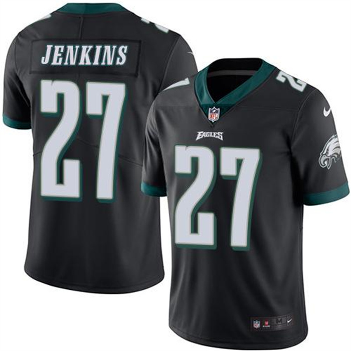 Youth Philadelphia Eagles  2327 Malcolm Jenkins Black Vapor Untouchable Limited Stitched Football Je