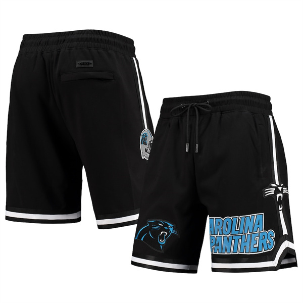 Men Carolina Panthers Black Shorts