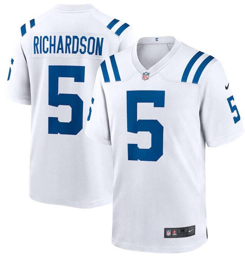 Nike Indianapolis Colts Anthony Richardson #5 White Vapor Untouchable Limited Stitched NFL Jersey