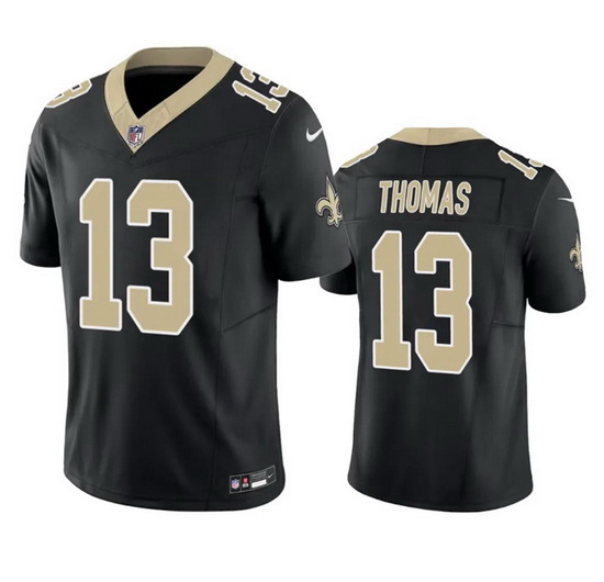 Men New Orleans Saints 13 Michael Thomas Black 2023 F.U.S.E. Vapor Untouchable Limited Stitched Jers