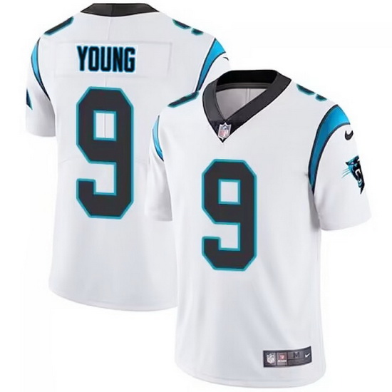 Nike Carolina Panthers #9 Bryce Young White Vapor Untouchable Limited Stitched NFL Jersey